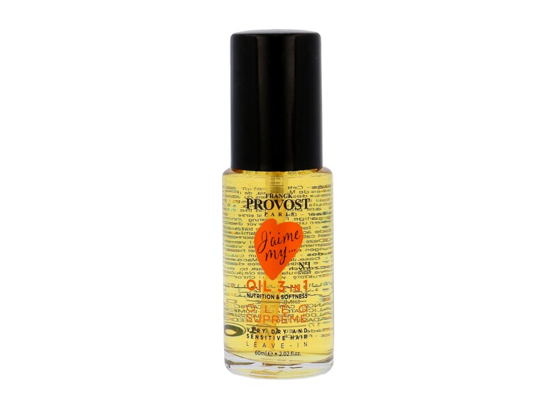 Haaröl FRANCK PROVOST PARIS J´Aime My... Oléo Supreme Oil 3 In 1 60 ml Beschädigte Schachtel