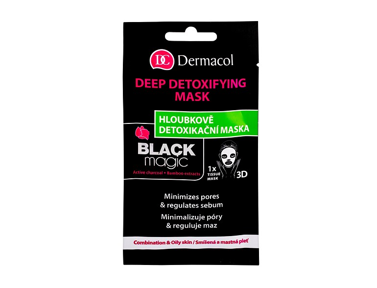 Gesichtsmaske Dermacol Black Magic 1 St.
