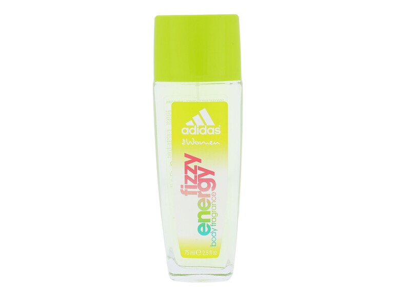 Deodorante Adidas Fizzy Energy For Women 24h 75 ml flacone danneggiato
