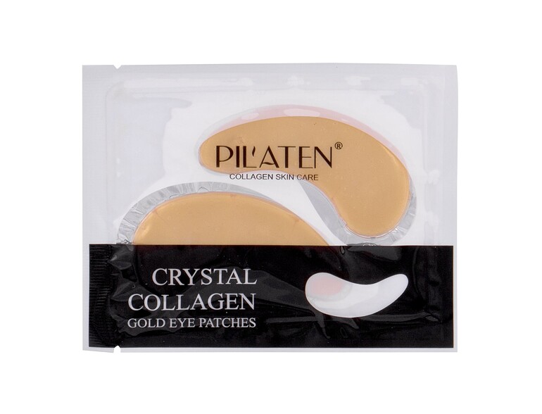 Maschera per il viso Pilaten Collagen Crystal Gold Eye Patches 6 g