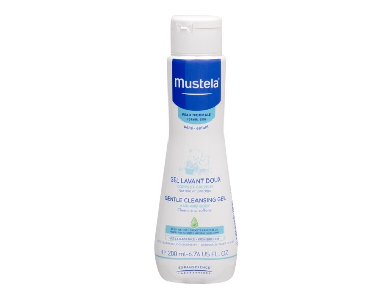 Duschgel Mustela Bébé Gentle Cleansing Gel Hair and Body 200 ml