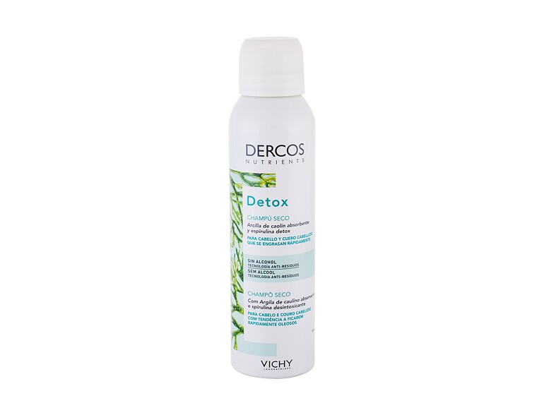 Shampooing sec Vichy Dercos Detox 150 ml boîte endommagée