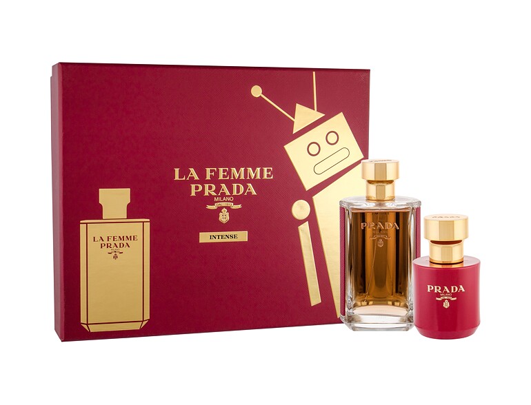Eau de Parfum Prada La Femme Intense 100 ml Beschädigte Schachtel Sets