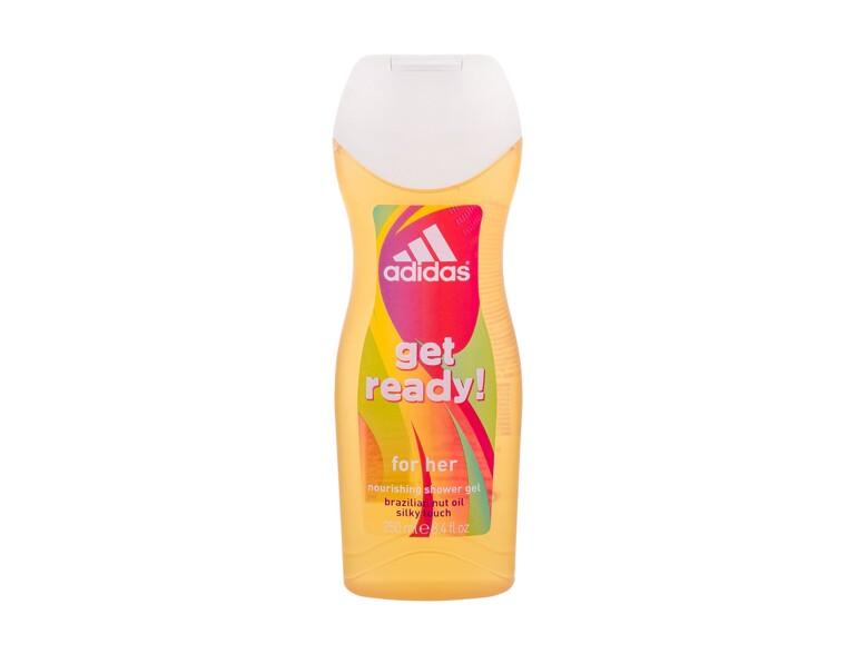 Doccia gel Adidas Get Ready! For Her 250 ml confezione danneggiata