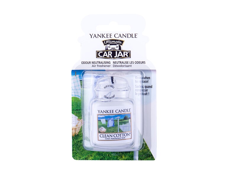 Autoduft Yankee Candle Clean Cotton Car Jar 1 St.