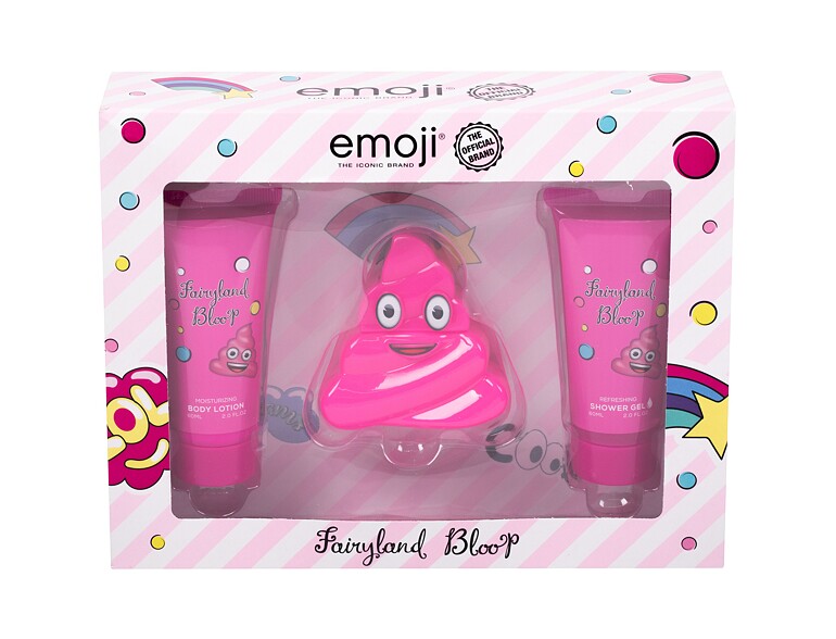 Eau de parfum Emoji Fairyland Bloop 50 ml boîte endommagée Sets