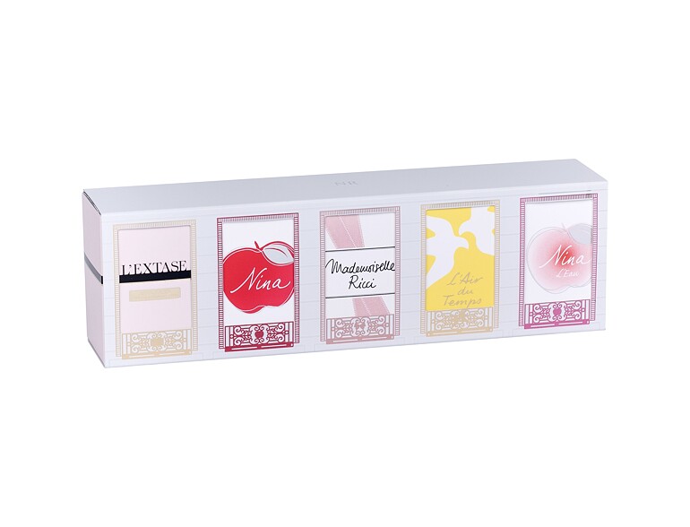 Eau de parfum Nina Ricci Collection 5x4 ml boîte endommagée Sets