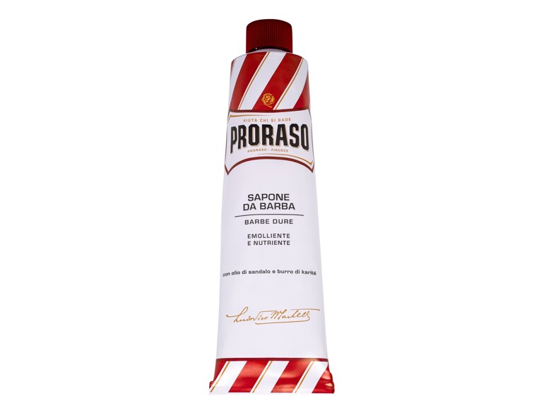 Rasierschaum PRORASO Red Shaving Soap In A Tube 150 ml Beschädigte Schachtel