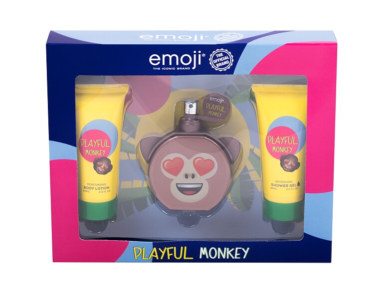Eau de Parfum Emoji Playful Monkey 50 ml Beschädigte Schachtel Sets