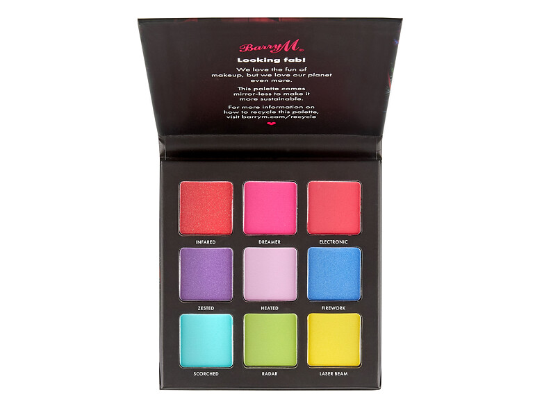Ombretto Barry M Eyeshadow Palette Neon Brights 12,6 g