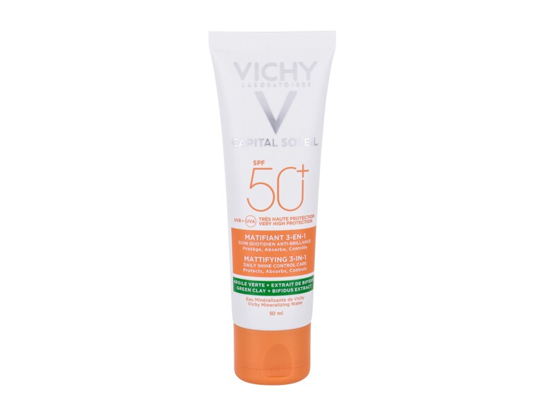 Sonnenschutz fürs Gesicht Vichy Capital Soleil Mattifying 3-in-1 SPF50+ 50 ml
