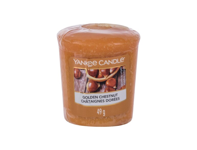 Candela profumata Yankee Candle Golden Chestnut 49 g