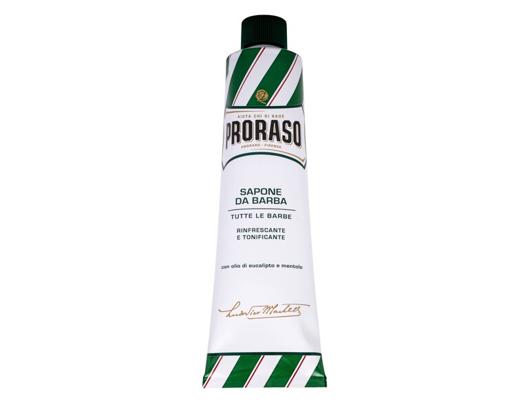 Rasierschaum PRORASO Green Shaving Soap In A Tube 150 ml Beschädigte Schachtel