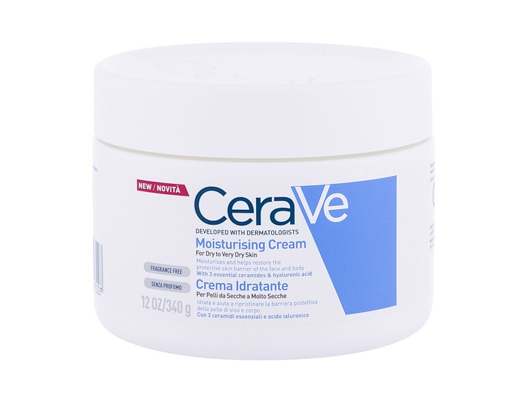 Körpercreme CeraVe Moisturizing 340 g