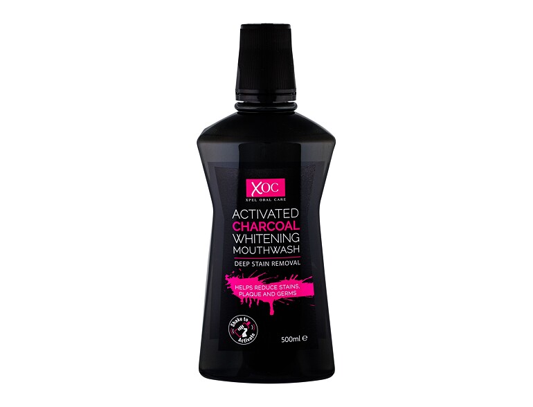 Mundwasser Xpel Oral Care Activated Charcoal 500 ml Beschädigtes Flakon