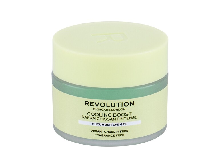 Augengel Revolution Skincare Cooling Boost Cucumber 15 ml Beschädigte Schachtel