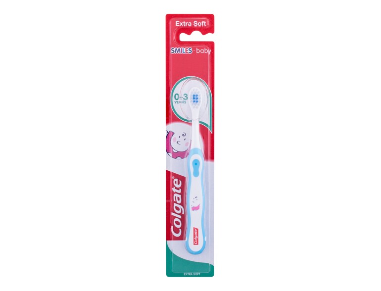 Zahnbürste Colgate Kids Smiles Baby Extra Soft 0-3 1 St. Beschädigte Schachtel