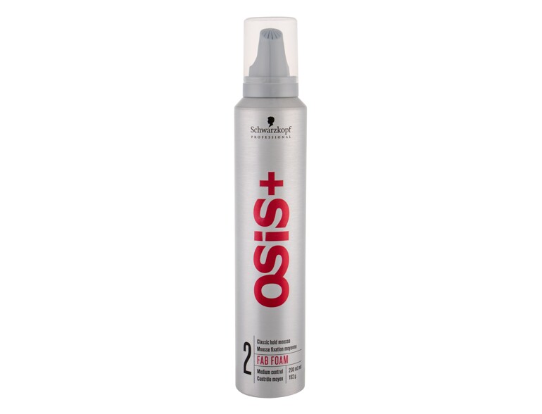 Für Haarvolumen  Schwarzkopf Professional Osis+ Fab Foam Classic Hold 200 ml Beschädigtes Flakon