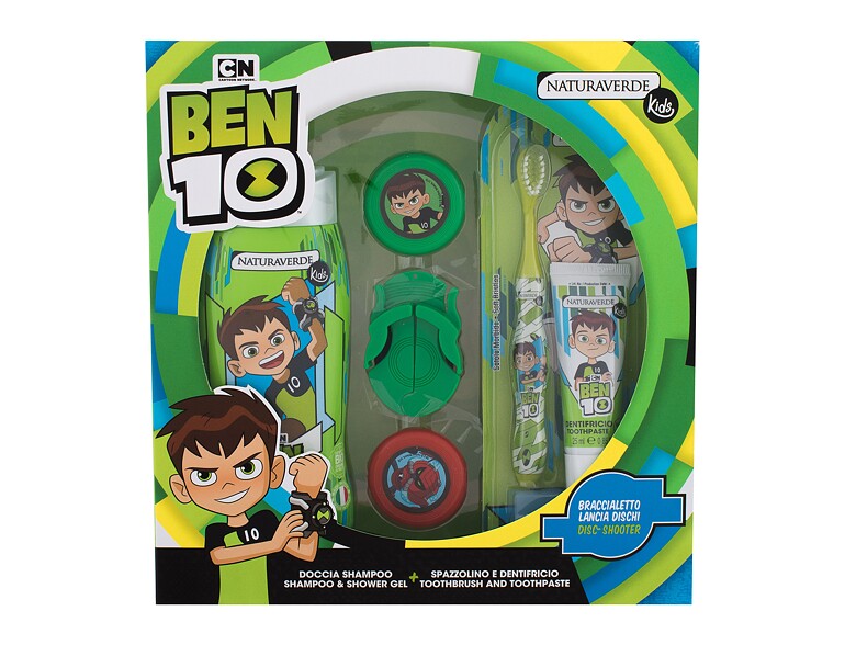 Duschgel Naturaverde Kids Ben 10 250 ml Beschädigte Schachtel Sets