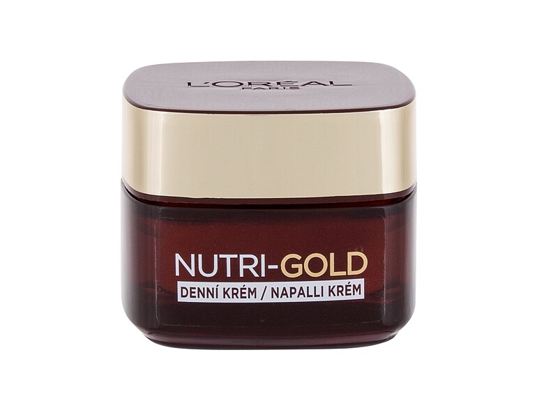 Crema giorno per il viso L'Oréal Paris Nutri-Gold Extra 50 ml scatola danneggiata