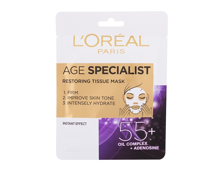 Masque visage L'Oréal Paris Age Specialist 55+ 1 St.