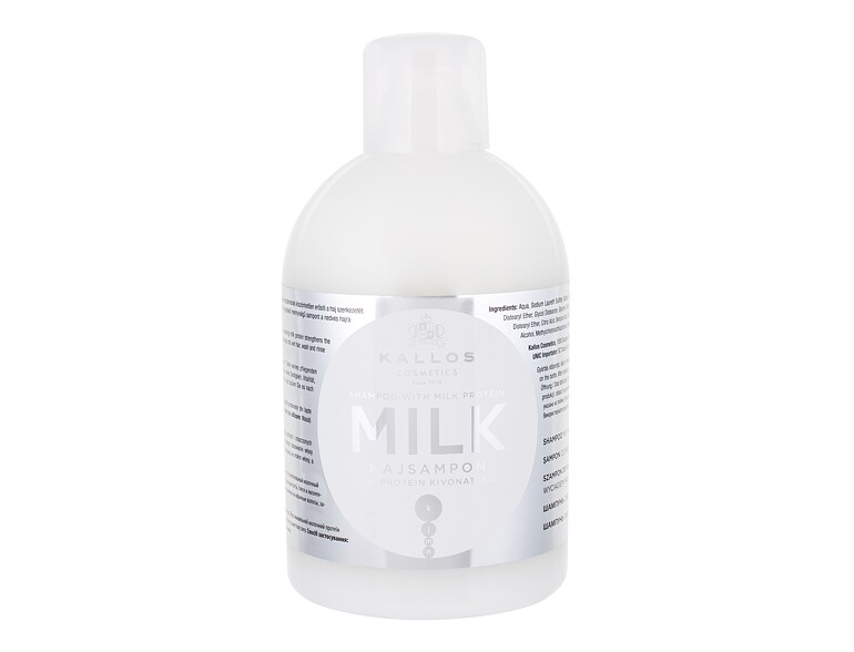 Shampoo Kallos Cosmetics Milk 1000 ml Beschädigtes Flakon