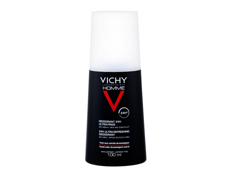 Deodorante Vichy Homme 100 ml flacone danneggiato