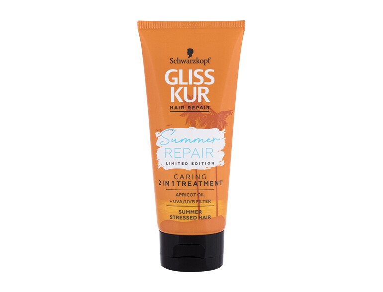 Masque cheveux Schwarzkopf Gliss Summer Repair Caring 2in1 Treatment 100 ml