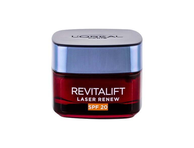 Tagescreme L'Oréal Paris Revitalift Laser Renew Advanced Anti-Ageing Care SPF20 50 ml Beschädigte Schachtel