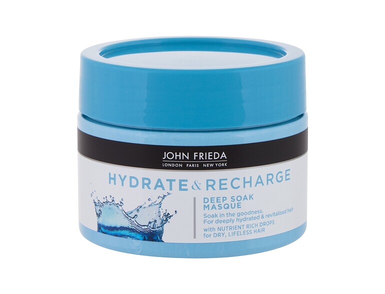 Maschera per capelli John Frieda Hydrate & Recharge Deep Soak Masque 250 ml