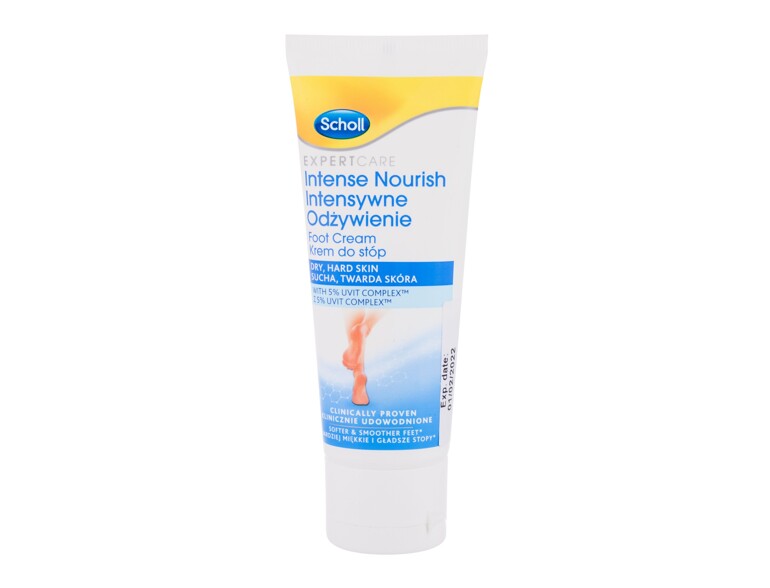 Fußcreme Scholl Expert Care Intense Nourish Foot Cream Dry, Hard Skin 75 ml