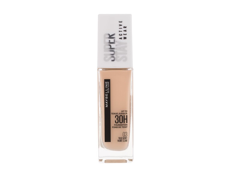 Fondotinta Maybelline Superstay Active Wear 30H 30 ml 03 True Ivory