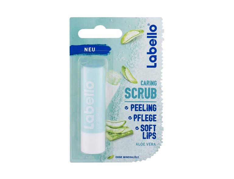 Lippenbalsam Labello Aloe Vera Lip Scrub 5,5 ml Beschädigte Verpackung