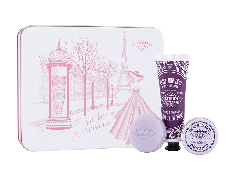 Handcreme  Institut Karité Light Hand Cream Lavender & Shea 30 ml Sets