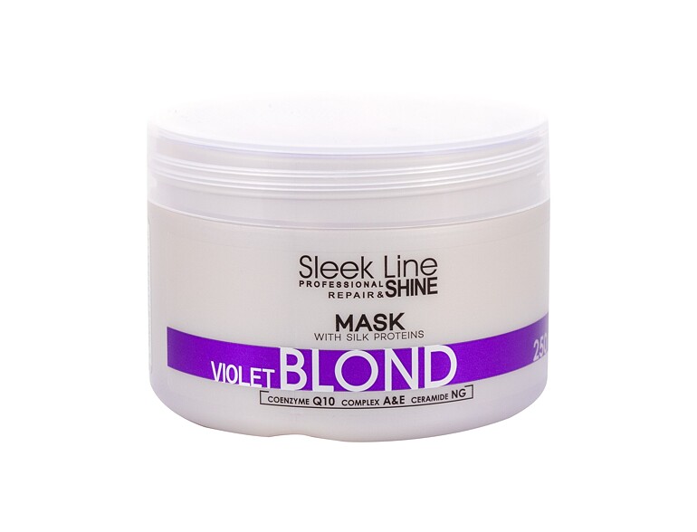 Haarmaske Stapiz Sleek Line Violet 250 ml