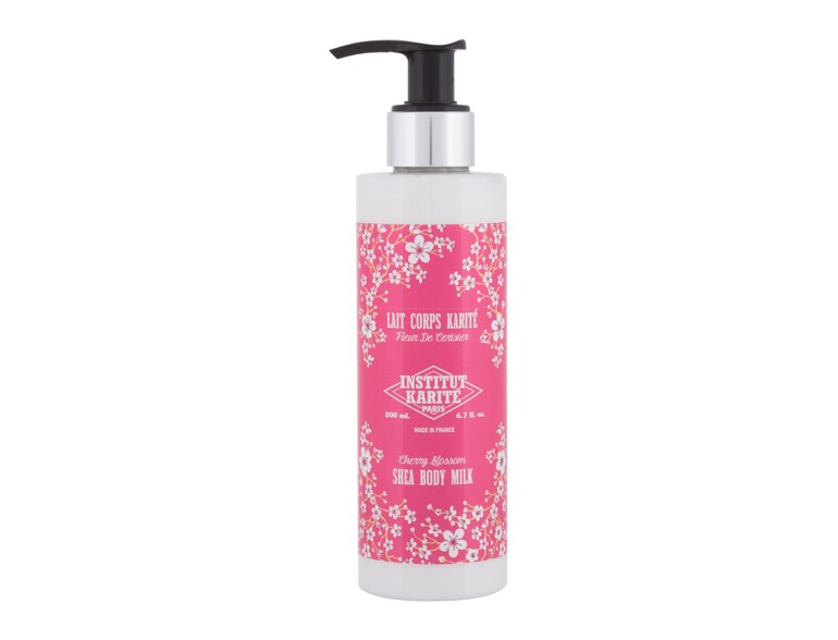 Körperlotion Institut Karité Shea Body Milk Cherry Blossom 200 ml