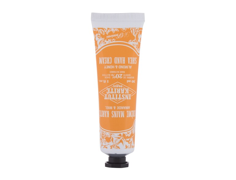 Crema per le mani Institut Karité Shea Hand Cream Almond & Honey 30 ml
