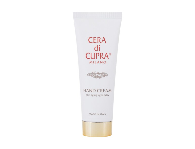 Crème mains Cera di Cupra Hand Cream Skin Aging Signs Delay 75 ml boîte endommagée