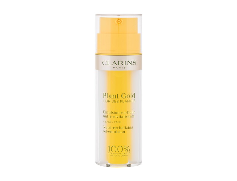 Crema giorno per il viso Clarins Plant Gold Nutri-Revitalizing Oil-Emulsion 35 ml