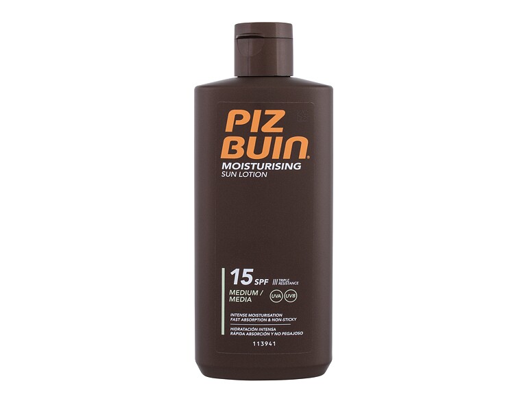 Sonnenschutz PIZ BUIN Moisturising Sun Lotion SPF15 200 ml