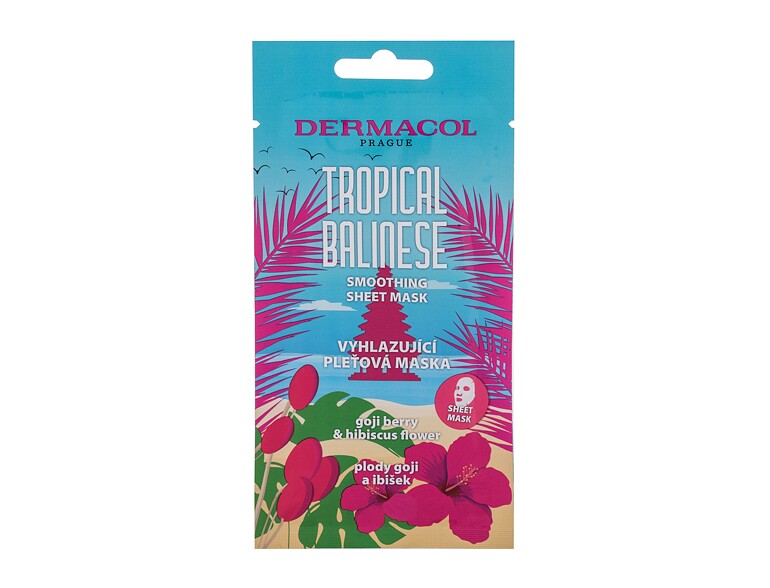 Gesichtsmaske Dermacol Tropical Balinese Smoothing 1 St.