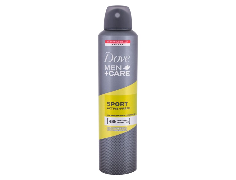 Antiperspirant Dove Men + Care Sport Active + Fresh 250 ml Beschädigtes Flakon