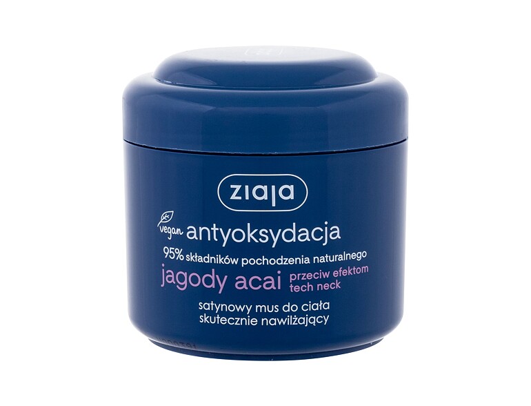 Körperbalsam Ziaja Acai Berry Antioxidant Satin Body Mousse 200 ml