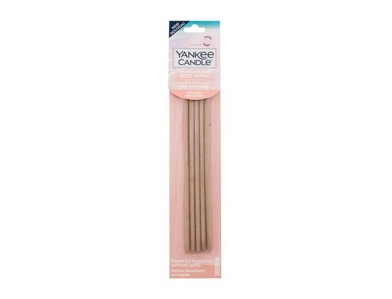 Spray d'intérieur et diffuseur Yankee Candle Pink Sands Pre-Fragranced Reed Refill 5 St.