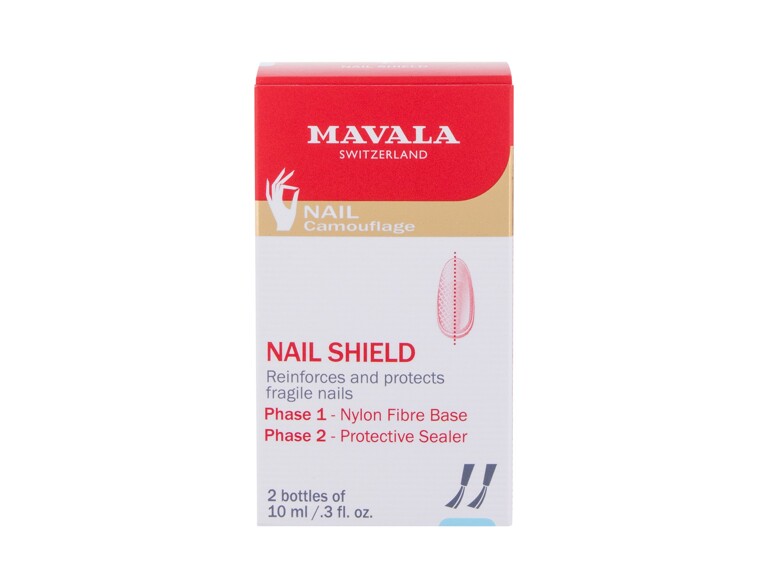 Soin des ongles MAVALA Nail Shield 10 ml boîte endommagée Sets