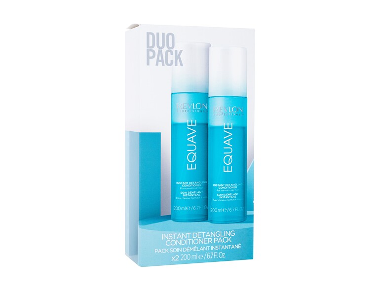  Après-shampooing Revlon Professional Equave Instant Detangling Conditioner Duo Pack 200 ml boîte en