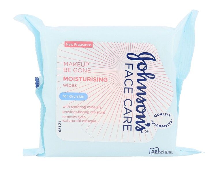Reinigungstücher  Johnson´s Face Care Moisturising 25 St. Beschädigte Verpackung