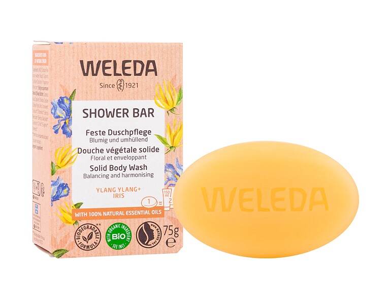 Seife Weleda Shower Bar Ylang Ylang + Iris 75 g