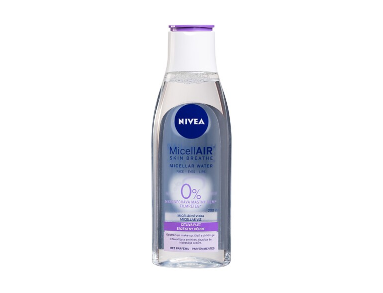Eau micellaire Nivea Sensitive 3in1 Micellar Cleansing Water 200 ml
