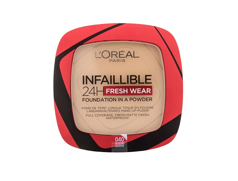 Foundation L'Oréal Paris Infaillible 24H Fresh Wear Foundation In A Powder 9 g 040 Cashmere